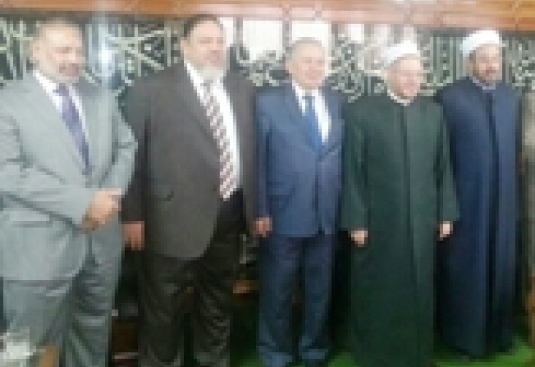 
<span>الأمين العام لمنتدى الوسطية م.مروان الفاعوري بزيارة إلى مفتي الديار المصرية سماحة د.شوقي علام</span>
