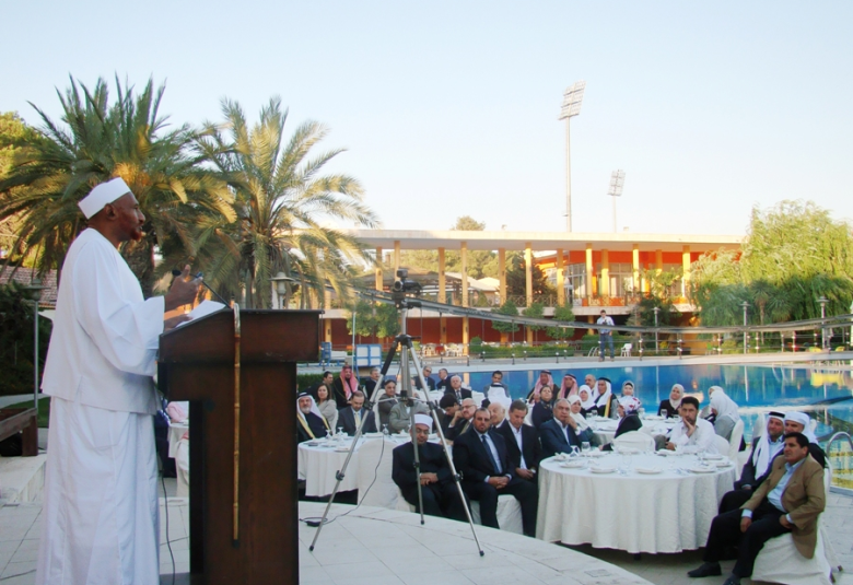 
<span>الصادق المهدي يحاضر حول معالم الفجر الجديد في حفل إفطارالعالمي للوسطية</span>
