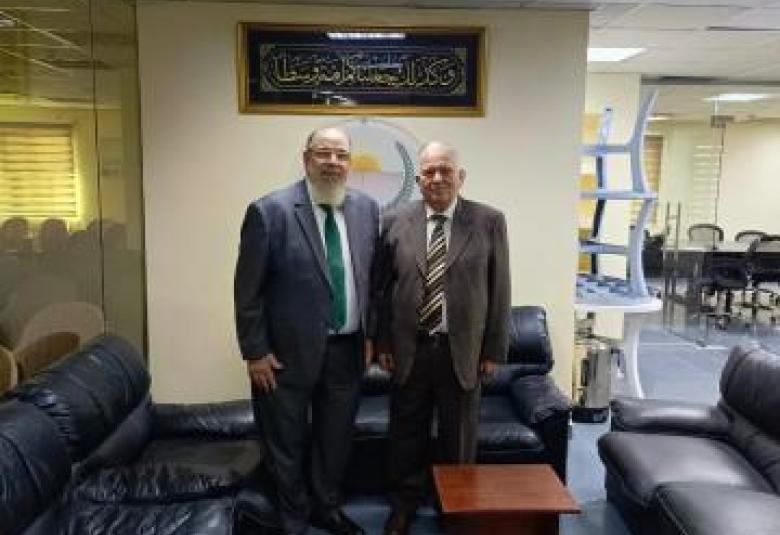 
<span>المنتدى العالمي للوسطية يستقبل المفكر والمحامي منتصر الزيات</span>
