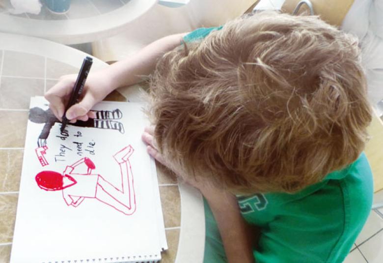 
<span>الإرهاب.. يشوه عقول الأطفال</span>
