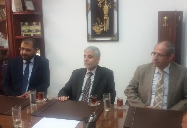 
<span>اجتماع المنتدى العالمي للوسطية مع جامعة آل البيت </span>
