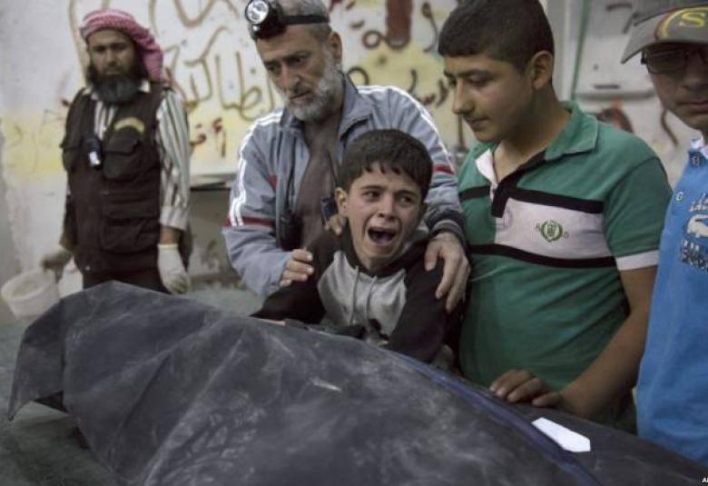 
<span>مجزرة حلب وحلقات العنف والاجرام</span>
