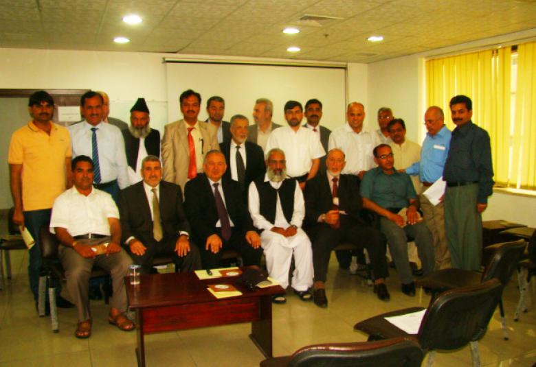 
<span>زيارة وفد  قضاة ووكلاء النيابة في باكستان للمنتدى العالمي للوسطية.</span>
