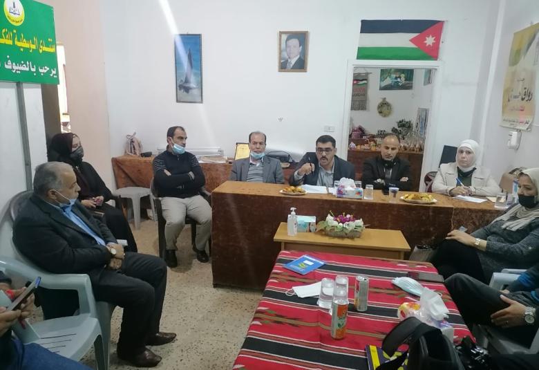 
<span>ندوه تحت عنوان "الأردن تاريخ وحضارة" في منتدى الوسطية للفكر والثقافة فرع جرش.</span>
