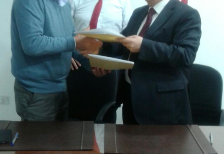 
<span>توقيع مذكرة تفاهم بين المنتدى العالمي للوسطيه ومركز البشر للدراسات والتطوير الاداري</span>
