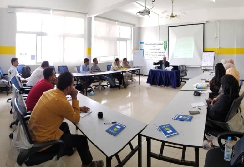 
<span>المنتدى العالمي للوسطية /اليمن يعقد ورشة تدريبيه بعنوان "تعزيز التعايش والسلم المجتمعي"</span>
